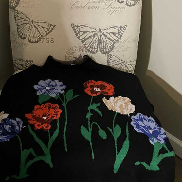 STATEMENT PIECE!!! Anthropologie Carys Mock-Neck Sweater - Picture 10 of 11